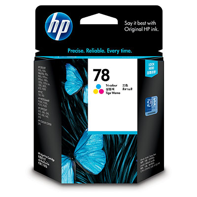 Mực in HP 78 Tri color Inkjet Print Cartridge (C6578DA)